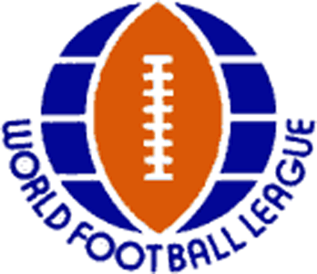 World Football League 1974-1975 vinyl decal